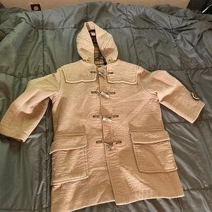 Women’s Burberry coat, around size L